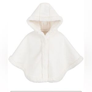FIRST IMPRESSIONS Faux Shearling Cape